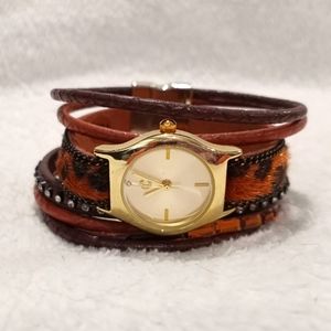 Leopard Print Watch